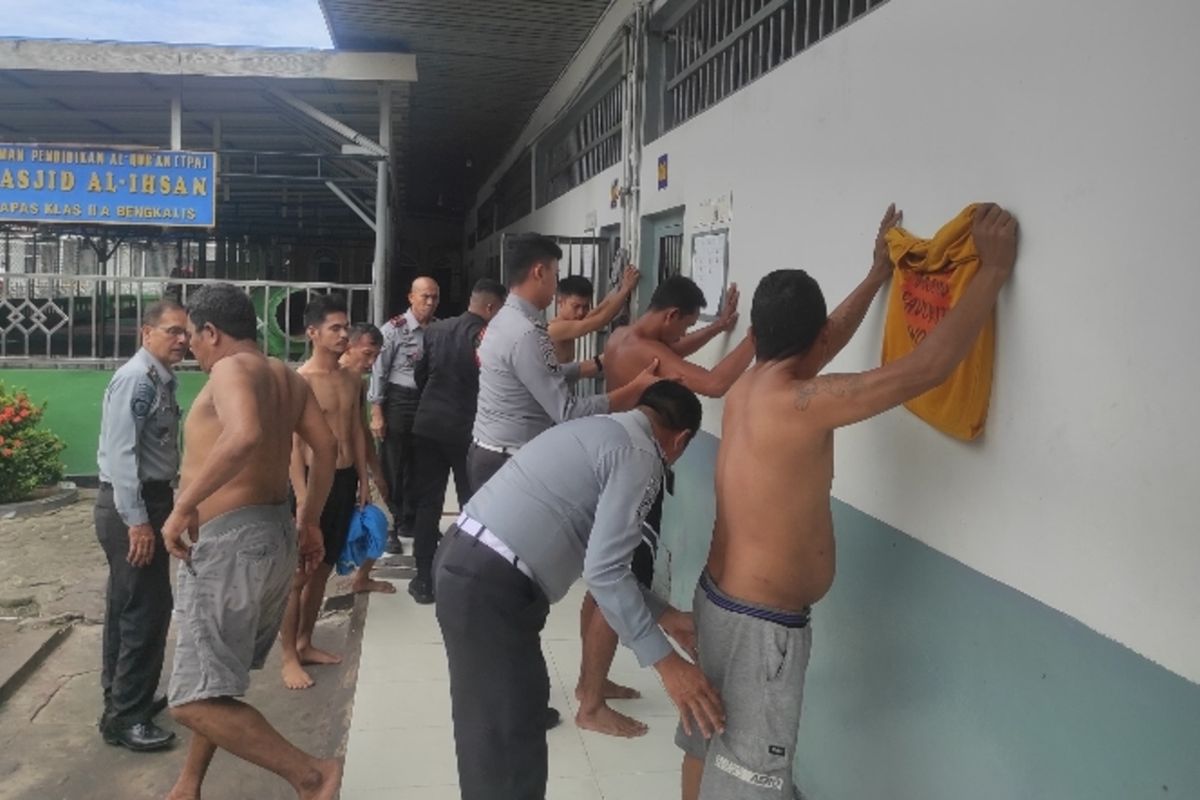 Sipir di Lapas Bengkalis Tertangkap Pesta Sabu Bersama Narapidana